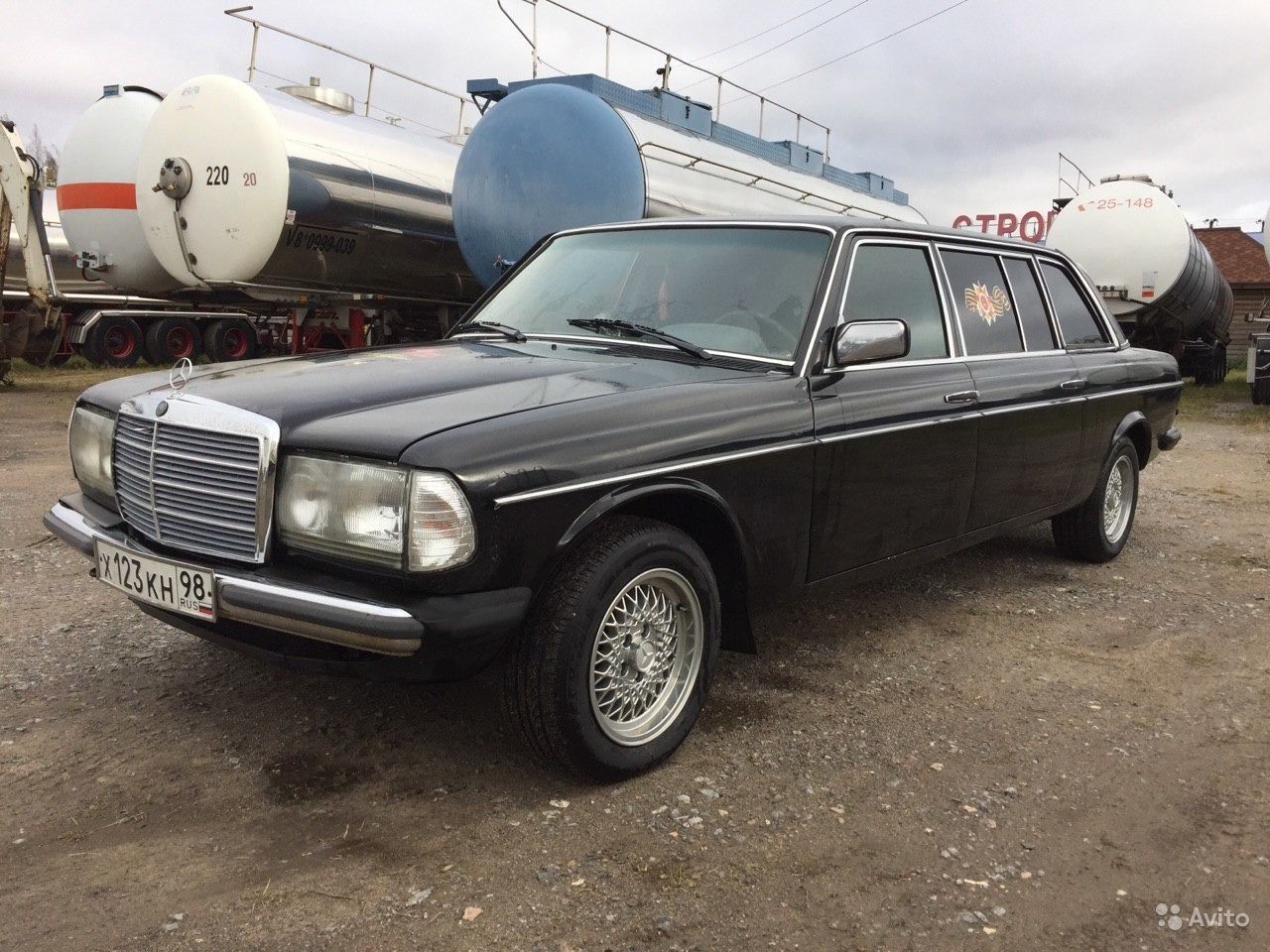 1985 Mercedes W123 лимузин - АвтоГурман